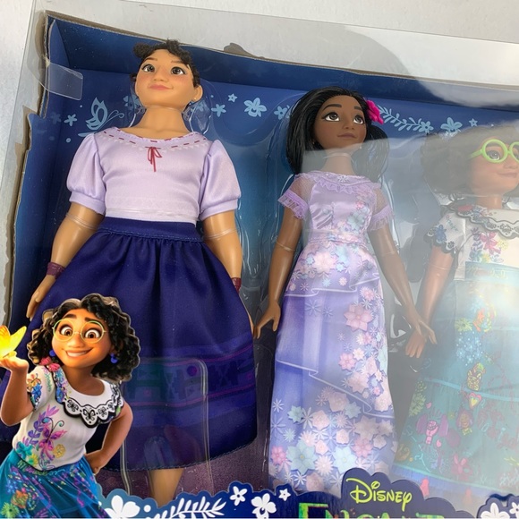 Disney Encanto Character Doll Set Mirabel Isabela Luisa Antonio Gift Set 4 Count - Picture 11 of 14
